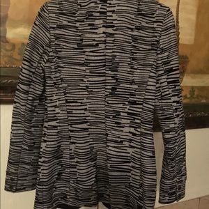 Black and Silver Per Se Jacket